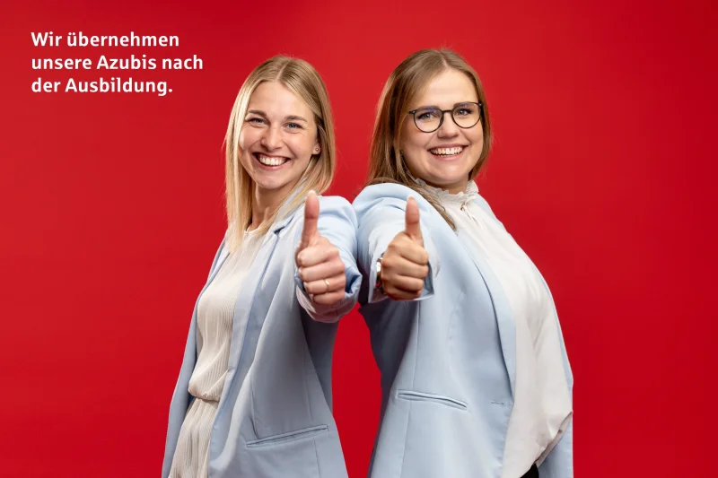 Zwei weibliche Azubis